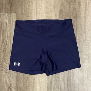 Under Armour Women's Dark Blue Athletic Shorts